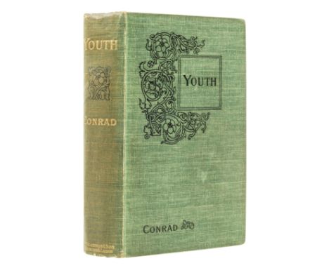 Conrad (Joseph) Youth: a Narrative and Two Other Stories, first edition, light splatter soiling to pp.327-334, 32pp. advertis