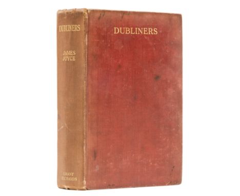 Joyce (James) Dubliners, first edition, some very light scattered spotting, ink ownership inscription of Sylvia Lynd to front