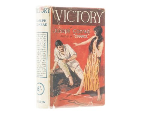 Conrad (Joseph) Victory, first edition, first issue with comma after "Essex Street" on title, advertisements dated "Autumn 19