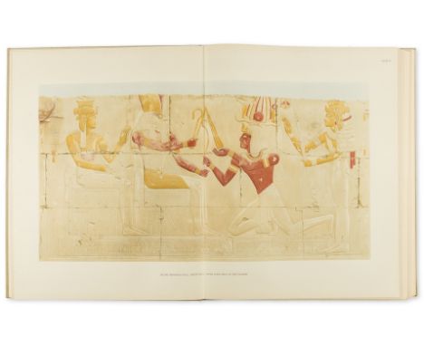 Egypt.- Gardiner (Alan H., editor) The Temple of King Sethos I at Abydos, 4 vol., first edition, plates, many colour, many do