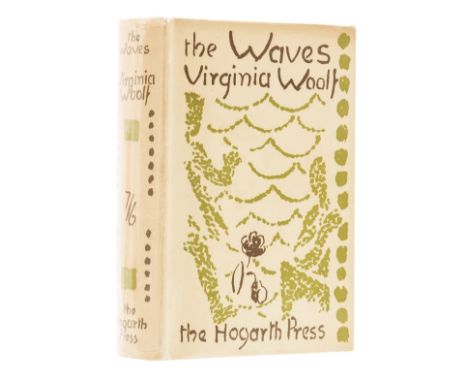 Woolf (Virginia) The Waves, first edition, original cloth, spine faded, dust-jacket, very light browning to fore-edge, spine 