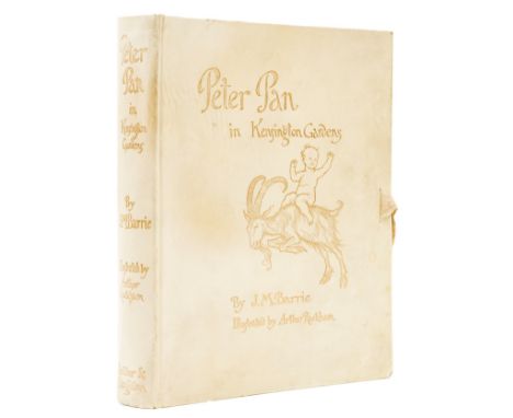 Rackham (Arthur).- Barrie (J.M.) Peter Pan in Kensington Gardens, deluxe edition, one of 500 copies signed by the artist to l