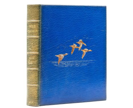 Birds.- Scott (Peter) Wild Chorus, first edition, one of 1250 copies signed by the author, half-title, 89 plates (of which 29