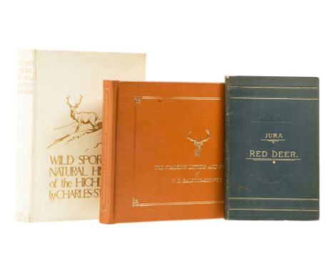 Sporting.- Some Account of Jura Red Deer, first edition, interleaved but only one p. with ms notes, bookplate of J.A. Harvie-