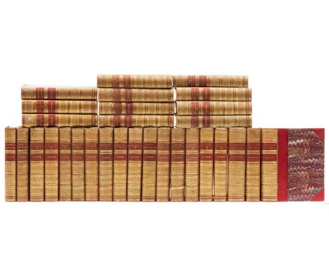 Dickens (Charles) [The Works], 30 vol., engraved plates and illustrations, one or two detached and loosely inserted, scattere