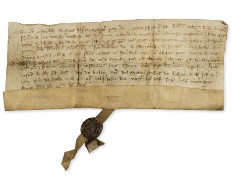 West Yorkshire, Bolsterstone &amp; Ecclesfield.- Grant and quitclaim by John son of Henry son of Robert to Adam son of Thomas