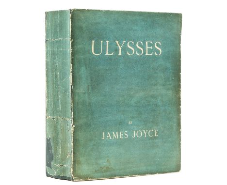 Joyce (James) Ulysses, first edition, one of 750 numbered copies on handmade paper, from an edition of 1000, original blue wr