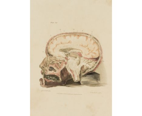 Bell (Sir Charles) The Anatomy of the Brain, first edition,12 stipple-engraved and aquatint plates by T.Medland &amp; others 