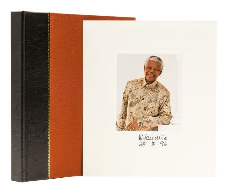 Mandela (Nelson) The Illustrated Long Walk to Freedom, one of 425 copies with accompanying photographic portrait  by Benny Go