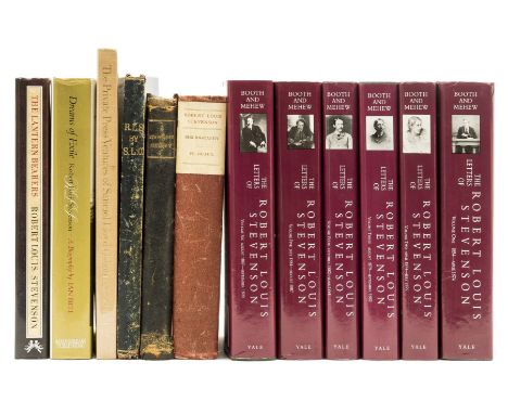 Stevenson (Robert Louis) The Letters..., 1854 [- August 1887], 6 vol. only (of 8), dust-jackets, some creasing to head and fo