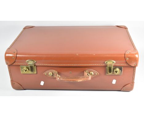 A Vintage Suitcase, 61cm wide 