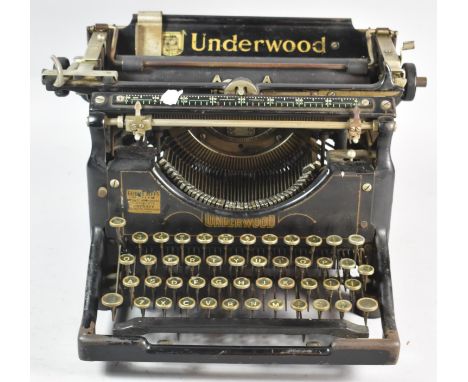 A Vintage Underwood Manual Typewriter 