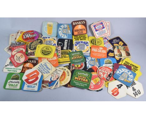 A Collection of Vintage Beer Mats 