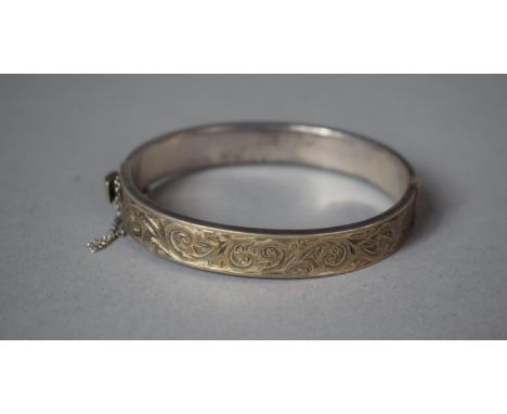 A Silver Bangle, Birmingham 1951 by HH&amp;S 
