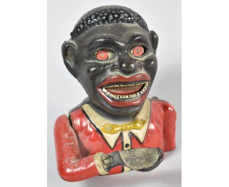 A Vintage American Children's Money Bank, 16cm high 