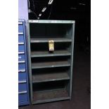 Stanley Vidmar Industrial Storage Shelf, 5-Shelves, 27-3/4" x 30" x 59-1/4"