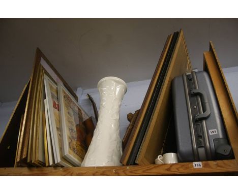Shelf of assorted