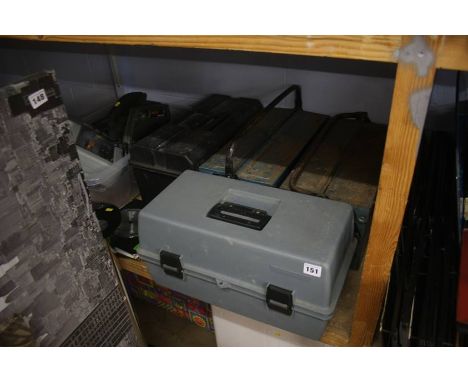 Shelf of various tools