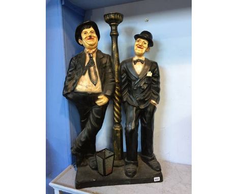 Laurel and Hardy lamp