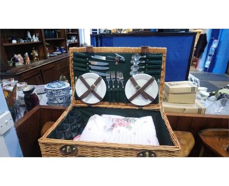 A picnic hamper