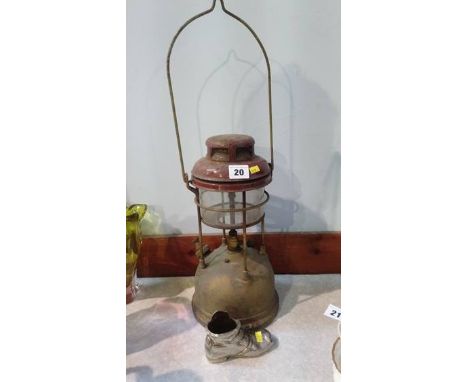 A Tilley lamp