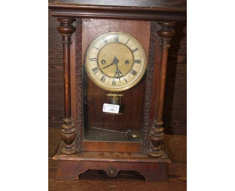 OAK BRACKET CLOCK