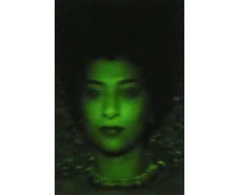 A pigmented inkjet artist's proof print by Israeli artist Hanna Sahar, Ash'lon Beauty series 2010, signed and dated by the ar