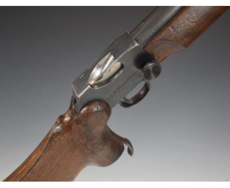 BSA Martini International Mk2 .22 underlever-action target rifle with semi-pistol grip, raised cheek piece and 29 inch barrel