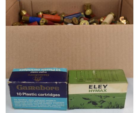 One-hundred-and-seventy-five 12 bore collector's shotgun cartridges, mainly paper cased including Hellis The Falcon, Eley Gra