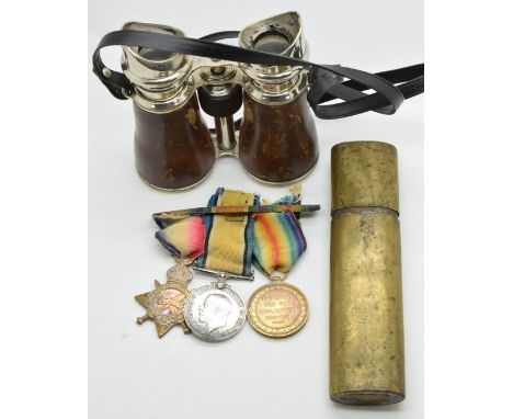 British Army WW1 medal trio comprising 1914/1915 Star, War Medal and Victory Medal named to 531 Driver F R Mutter, Royal Engi