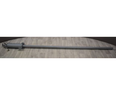M J Wilkinson of Sloothby 1.25 inch bore punt gun stamped 'EXP-Mk1A 1.25 CAL BP 2oz Black Powder 10 oz Shot' with screw in br