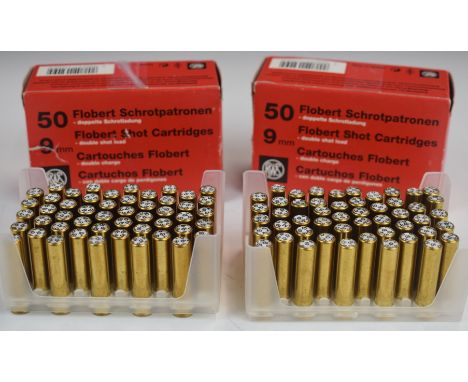 One-hundred 9mm garden gun cartridges.&nbsp;PLEASE NOTE THAT A VALID RELEVANT FIREARMS/SHOTGUN CERTIFICATE IS REQUIRED TO HAN