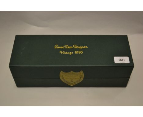 Vintage 1995 Cuvee Dom Perignon bottle of Champagne in original box