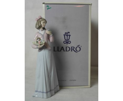 A boxed Lladro figure "Innocence in Bloom" 07644