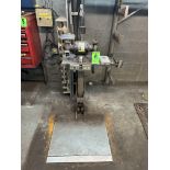Lift Platform w/ ULTRA-PRO mod. GA-150 Grinder, P/N. 70106, 0. 19kw, 1/4 hp, 110v, 1ph, 3450 rpm