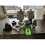 Lot of misc. stainless steel and aluminum mechanical parts