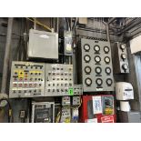 Lot of Electronic Controls and Readouts incl. (8) Enclosures w/ Electrical Controls, Drives, (15)