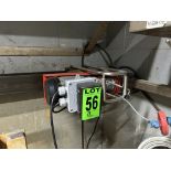 ADD mod. PA600 Electric Hoist, 660-1320 Single/Double Cap. , 120V, 10. 7A, 1Ph, 60Hz, 1. 7HP motor,