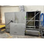 Tray Washer and Cleaning Station, Stainless Steel, w/ Run-thru belt conveyor, EBARA SS Centrifugal
