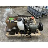 Contents of Pallet incl. Backpack Sprayer, Grinder, WILTON Tabletop Vise, Electromagnetic Dosing