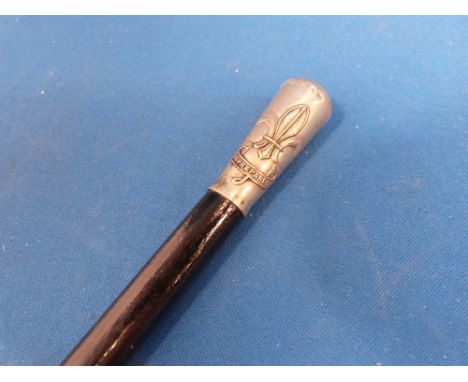 A Scout's swagger stick