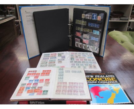 A stamp collection, GB and Commonwealth albums, including Channel Islands etc