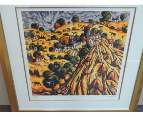 A Limited Edition print after Monteith, Golden Harvest