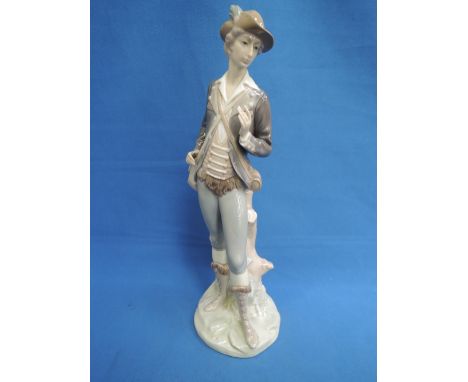 A Lladro study, medieval woodsman (Robin Hood)
