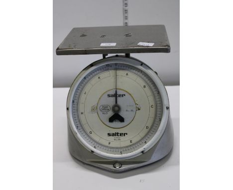 A set of Salter post Office scales shipping unavailable 