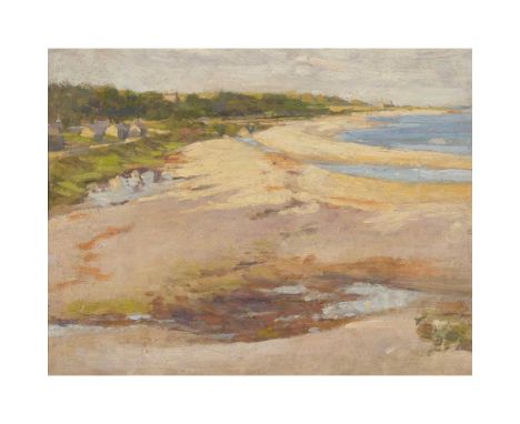 ERNEST ARCHIBALD TAYLOR (1874-1951) SANNOX BAY, ISLE OF ARRAN oil on board, unsignedDimensions:29cm x 27.5cmProvenance:Proven