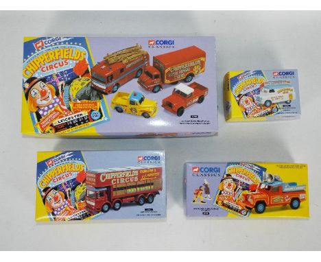 Corgi Classics - Four boxed Limited Edition diecast vehicles from the Corgi Classics 'Chipperfields Circus' series. Lot consi