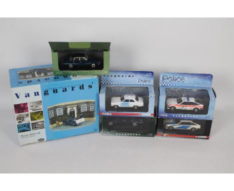 Vanguards, Lledo - Six boxed 1:43 scale diecast model vehicles from Vanguards. Lot includes Limited Edition PD3002 Rover 3500