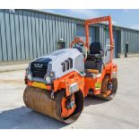 Hamm HD12VV double drum ride on roller Year: 2017 S/N: H2008598 Recorded Hours: 866 c/w V5C