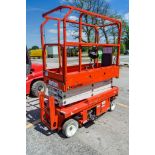 Snorkel S190E battery electric scissor lift access platform Year: 2013 S/N: 200380 Recorded Hours: